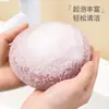 Nueva Bola de Baño Perezosa con Ventosa, Masaje Espumoso y Bola para Eliminar la Suciedad, Herramienta Grande Exfoliante para Frotar la Espalda 2 en 1
