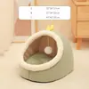 Nido para Gatos, Nido Cerrado para Mascotas, Nido Semi para Perros, Casa para Gatos, Calidez Invernal para Perros Pequeños y Medianos, Adecuado para Todas las Estaciones, Listo para Entrega