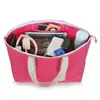 Bolsa de Malla Grande de Moda Personalizada para Mujer, Bolsa de Compras Portátil Impermeable, Bolsa para Viajes y Salidas