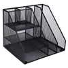 Portadocumentos de Múltiples Especificaciones para Deli, Revistero, Caja de Almacenamiento de Plástico Engrosado, Portadocumentos Vertical, Cesta para Documentos, Lista para la Venta
