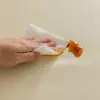 Mantel impermeable y a prueba de aceite, sin arrugas y con diseño oculto, mantel redondo grande sin lavado, mantel de PU a prueba de aceite y resistente a las manchas para mesas de conferencia, uso comercial