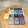 Funda para Teléfono Móvil Adecuada para Iphone17Promax Piel Mate Succión Magnética Soporte para Lente Apple 17 Funda Protectora Anticaídas