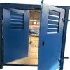 Porta de ar manual sem pressão, tipo de abertura e fechamento mecânico manual, porta dupla manual sem pressão, porta de ar manual sem pressão para uso em mineração