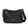 2024 Nova Bolsa Feminina de Tecido Oxford Casual Multicamadas de Ombro Transversal Respirável Grande Capacidade Bolsa Quadrada Pequena Bolsa de Mamãe