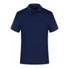 Empresa de impresión de camisetas publicitarias con cuello de solapa, overoles al por mayor, polo de color liso de secado rápido de 200 g
