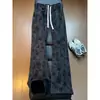 Calça de Moletom Retro Americana com Estampa de Estrelas para Homens, Calça Fluida Tie-Dye da Moda Outono, Calça Casual de Cintura Alta de Corte Reto High-End