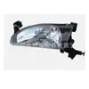 Adecuado para Fit 1998 1999 2000 Toyota Corolla Faro Delantero Negro Faro a Izquierdo Derecho