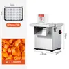 Zhuojin 110V/220V Máquina Comercial para Cortar Verduras de Escritorio Multifuncional Eléctrica Ralladora de Papa y Cebolla