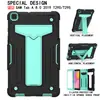 Adequado para Samsung TAB A8 Capa Protetora Plana Revestimento de Silicone Máquina Protetora Sólida Suporte Dobrável T290 Capa de Cobertura Total