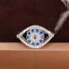 Cao Shi Lazada Anillo Popular Diseño Único Ojo de Ángel Ojo de Diablo Anillo Estrella Coreana Mismo Estilo