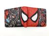 Série Super Hero Short 20% Fold Carteira Adolescente Masculino Simples Bolsa de Moedas Cartão Bolsa Carteira