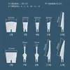 Marca Tianyi três facas pedicure profissional suporte descartável para faca de pedicure tesoura de unha suporte de ferramentas lâmina substituível