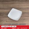 Vajilla de melamina blanca imitación porcelana comida rápida tazón de arroz tazón de sopa resistente a caídas tazón para avena vajilla de comedor empresarial tazón especial para sopa fideos