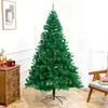 Árbol de Navidad con Nieve Artificial Transfronterizo Adornos Navideños de Pie en Centro Comercial Encriptados de PVC Opcionales de 1.5 m / 1.8 m / 3 m