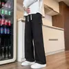 Inverno masculino inverno americano design de nicho de rua ao ar livre impermeável calças de escalada forrado de lã com zíper flared calças