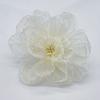 Flor de Cetim de Cinco Pétalas Flor Torcida Centro Flor de Tecido Cabeça de Flor Acessórios para Sapatos e Chapéus Acessórios de Flor de Tecido Artesanato Costurado à Mão Estilo Coreano