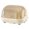 Estante de Secado para Fregadero de Cocina para Uso Doméstico, Estante Grande para Tazones, Estante de Almacenamiento de Vajilla, Organizador de Platos y Tazones, Caja de Almacenamiento para Tazones y Palillos, Gabinete de Tazones con Tapa abatible