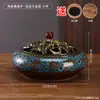 Nuevo Quemador de Incienso Cerámico Estilo Chino para Uso Doméstico, Quemador de Aromaterapia para Interiores, Quemador de Bobina de Incienso, Quemador de Madera de Águila, Ceremonia del Té con Tapa, Adorno Decorativo Inspirado en Zen