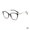 Mukoo Gafas Marcos de Gafas Transparentes de Colores Dulces Edición Limitada Marcos de Mariposa Minimalistas Versátiles para Hombres y Mujeres