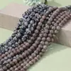Cuentas Sueltas de Piedra Natural de Alta Calidad, Cuentas Redondas de Piedra Copo de Nieve, Accesorios Hechos a Mano para DIY, Accesorios Esenciales para Pulseras para Manualidades Hechas a Mano