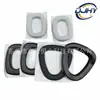 Funda Ovalada para Orejeras de Auriculares Bluetooth Inalámbricos Cubierta para Orejeras de Auriculares Piel Sintética Piel de Proteína Esponja