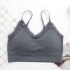 Nueva Llegada Sexy Sin Costuras Cuello en V Hermosa Espalda Envuelta Pecho Fondo para Niña Sin Tirantes Sin Aros Deportivo Antibrillo Tirantes Ropa Interior