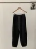 Calças Jogger Versátil Grossa Forrada com Lã Omalai para Mulheres, Calças Esportivas Casuais da Moda com Cordão de Cintura Alta, Moderno 5613