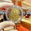 Shuibeike Año del Caballo Hazte Rico 999 Oro Pegatina para Teléfono Móvil 2Mg Hazte Rico Inmediatamente Pegatina Trasera de Lámina de Oro Pequeño Regalo