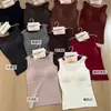 Camisola acolchada sin costuras para mujer de otoño e invierno con copas fijas, tirantes anchos y corte ajustado para abrigar y usar en capas