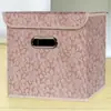Caja de Almacenamiento sin Tapa Amazon Contenedor de Juguetes Cesta Caja de Almacenamiento Plegable Tipo Cajón Caja Organizadora de Armario Venta al por Mayor