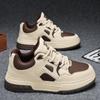 Zapatos de Hombre 2025 Nuevos de Primavera Gama Alta Versátiles Zapatillas Panda Blanco y Negro Estudiante Deportivos Casuales Modernos Zapatos Blancos