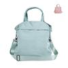 Bolsa Tiracolo Lona Estilo Coreano Estudante Atacado Bolsa de Ombro Lona Menina Simples Grande Capacidade Portátil Bolsa para Tutoriais