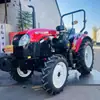 Tractor Pequeño Rojo Oriental Me704-6, 70 Caballos de Fuerza, Tracción en las Cuatro Ruedas, Doble Propósito para Tierra Húmeda y Seca, Rotocultivador, Garantía en Todo el País