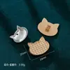 Base para Horquilla DIY de Brocado de Canción, Nuevos Accesorios de Estilo Chino, Piezas de Bordado Teñidas de Azul, Piezas para Accesorios de Cabello DIY Cubiertas de Tela de Pico de Pato