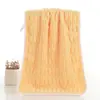 Nueva Toalla de Terciopelo de Bambú Terciopelo Coral para Uso en el Hogar, Color Liso, Absorbente de Agua, Secado Rápido, Toalla Antibacteriana, Venta al por Mayor de Fábrica