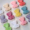 Parche de oso con lentejuelas y diamantes estrellados de Corea del Sur, pendientes de resina, horquilla, funda de teléfono, venta al por mayor