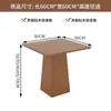 Cabina de Madera Maciza Personalizada Montada en Pared Mesa y Sillas para Tienda de Té de Leche Cafetería Mesa y Silla Sencilla para Zona de Ocio y Negociación Combinación Venta al por Mayor