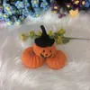 Adornos de Calabaza de Lana Tejidos a Mano para Fiestas de Halloween, Cosecha, Acción de Gracias, Regalo Terminado, Nuevo Producto Transfronterizo