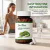Cápsulas de Extrato de Melão Amargo Docteat Ingredientes de Origem Vegetal para Cuidado Corporal Diário Suave e Suplementação Nutricional