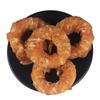 Petiscos Betty Donuts de Frango e Pato Palitos Molares para Cães Resistentes à Mordida Limpeza dos Dentes Donuts de Frango e Couro Bovino