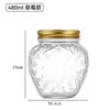 Botella de Vidrio Nido de Pájaro, Botella Vacía para Cocinar al Vapor y Porcionar, Resistente a Altas Temperaturas, Botella de Vidrio Transparente Espesado para Miel, Botella para Porcionar, Alto Borosilicato