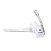 Calcador de carro plano, acessórios para máquina de costura, calcador para bainha, calcador para bainha, acessórios para calcador, calcador para bainha em rolo