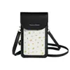 2024 Bolso Transparente para Teléfono Móvil Transfronterizo Nuevo Bolso de Hombro Cruzado para Mujer Mini Bolso para Teléfono para Niñas