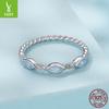 Anel único de prata Ziyun Nano Aobao s925 Prata esterlina Nicho feminino de alta qualidade Luz Luxo Frio Estilo Simples Anel geométrico