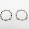 Venta Caliente Pulsera de Trébol de Cuatro Hojas Color Verde Oliva de Nicho Estilo Igual a Donglai Zirconita Llena de Estrellas de Alta Gama Pulsera de Lujo Ligero Personalidad