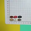 Ins Hebilla de Lazo Ovalada con Agujero de Resina Coreana Moda Versátil Accesorios de Ropa Accesorios de Botón Decorativos Venta al por Mayor