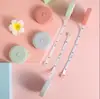 Mini cinta métrica, herramienta de medición de alta precisión para uso doméstico, portátil para medir medidas corporales, cintura y busto, cinta métrica suave