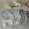 [Liquidación] Heyhoney Conjunto de Tres Piezas de Chaleco de Verano para Niños, Niños y Niñas, Empaque en Caja de Regalo