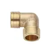 Conector Completo de 4 Puntos DN15 Rosca Interna Codo en T Articulación en Vivo Codo Recto Niple Tubería de Agua Accesorios para Tuberías Junta Reductora