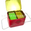 Frasco de Empaque para Rollos de Huevo y Pasteles de Yema de Huevo Hechos a Mano, Caja de Regalo de Té de Alta Gama, Lata Cuadrada de Hojalata Multicapa para Alimentos, Personalización
